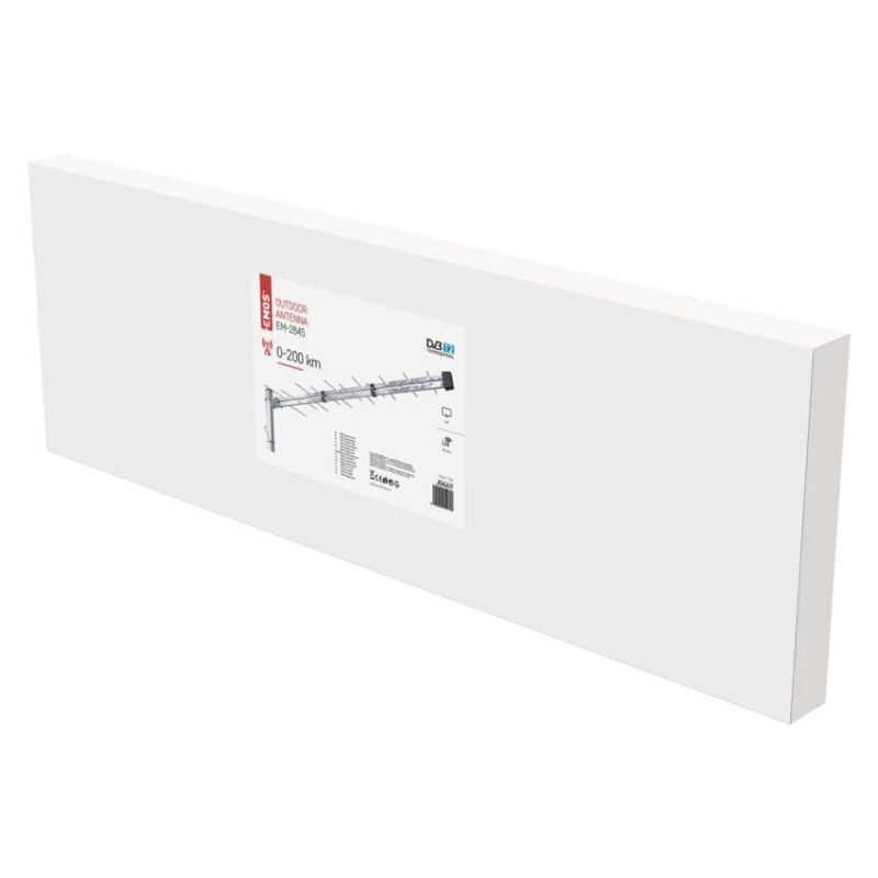 Antena zunanja EM-2845, PROFI, 0–200 km, DVB-T2, filtr LTE/4G - slika 2