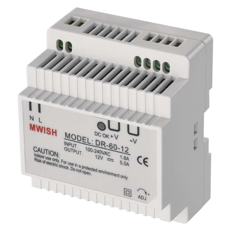 Napajalni adapter 12 V/5 A DC DIN