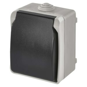 Vtičnica 16A/250V IP44 schuko