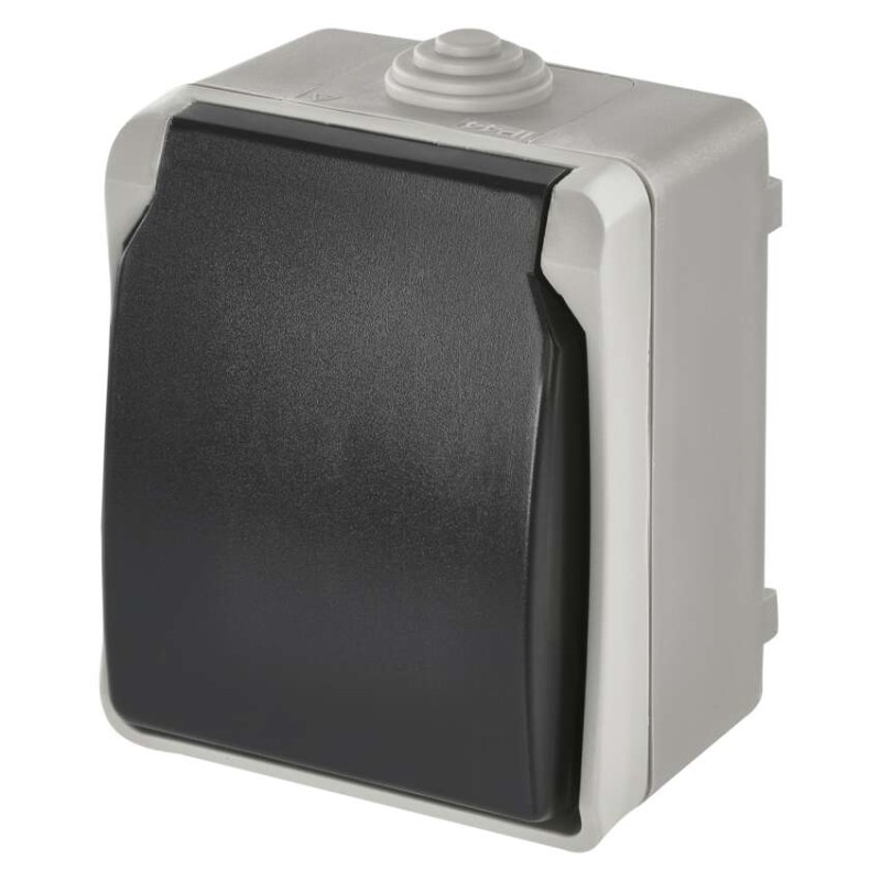 Vtičnica 16A/250V IP44 schuko