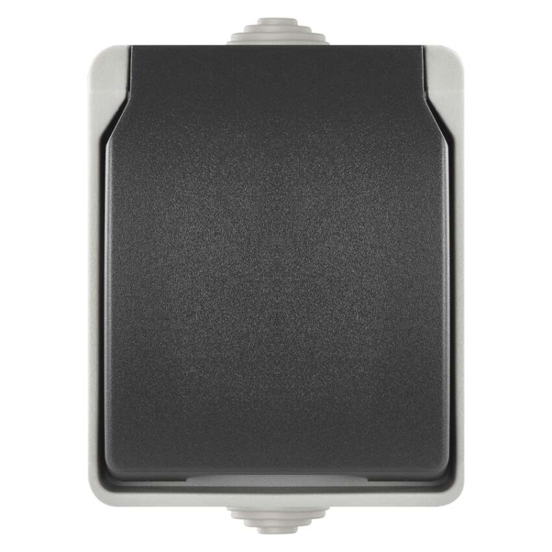 Vtičnica 16A/250V IP44 schuko - slika 3