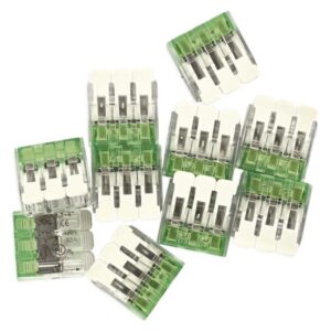 Spojna klema z ročicami 4 mm2, 10 kos