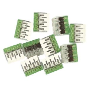 Spojna klema z ročicami 4 mm2, 10 kos