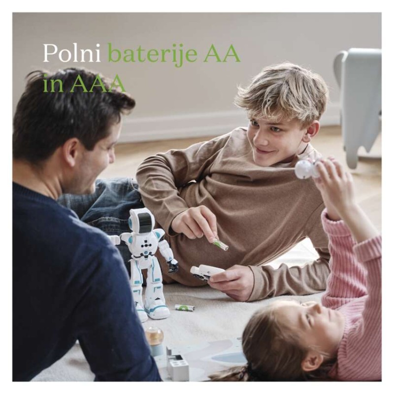 Polnilna baterija GP ReCyko 850 mAh HR03 (AAA) 4kos - slika 3