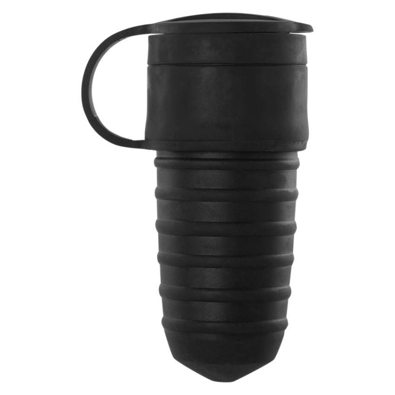 Vtičnica guma IP44 črna schuko - slika 2