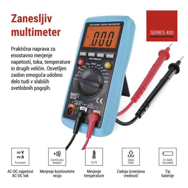Multimeter MD-420 - slika 3