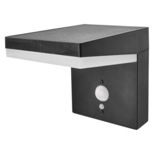 Vrtna LED stenska svetilka VEREA s PIR senzorjem, 10,7 x 15,4 x 13 cm