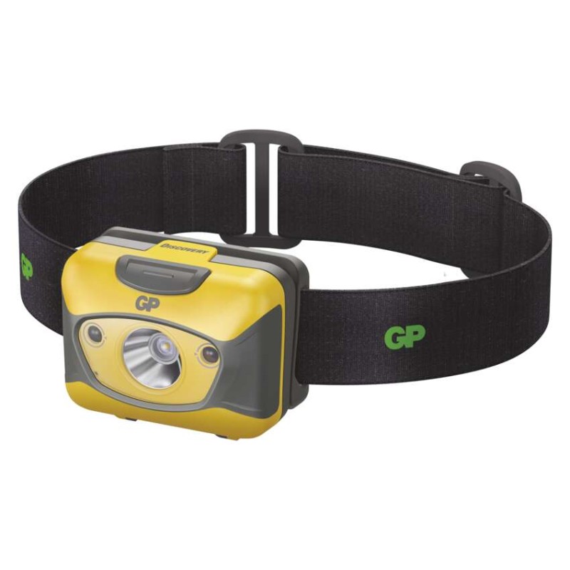 GP naglavna LED svetilka GP Discovery CH46, 300 lm