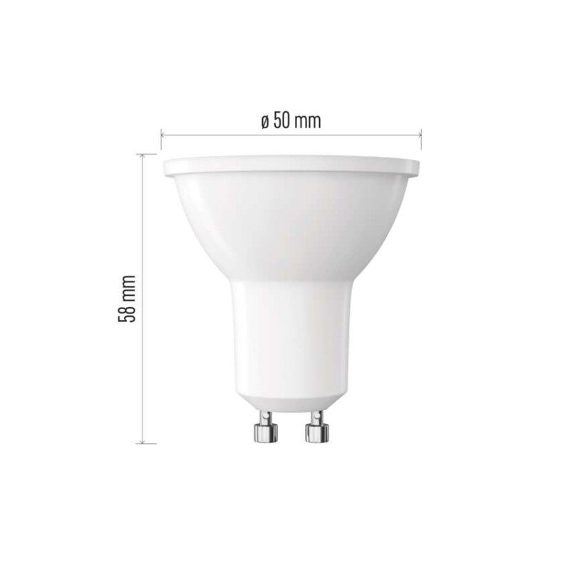 LED žarnica Classic MR16 bela/ GU10 / 3 W (32 W) / 345 lm / Toplo bel - slika 2