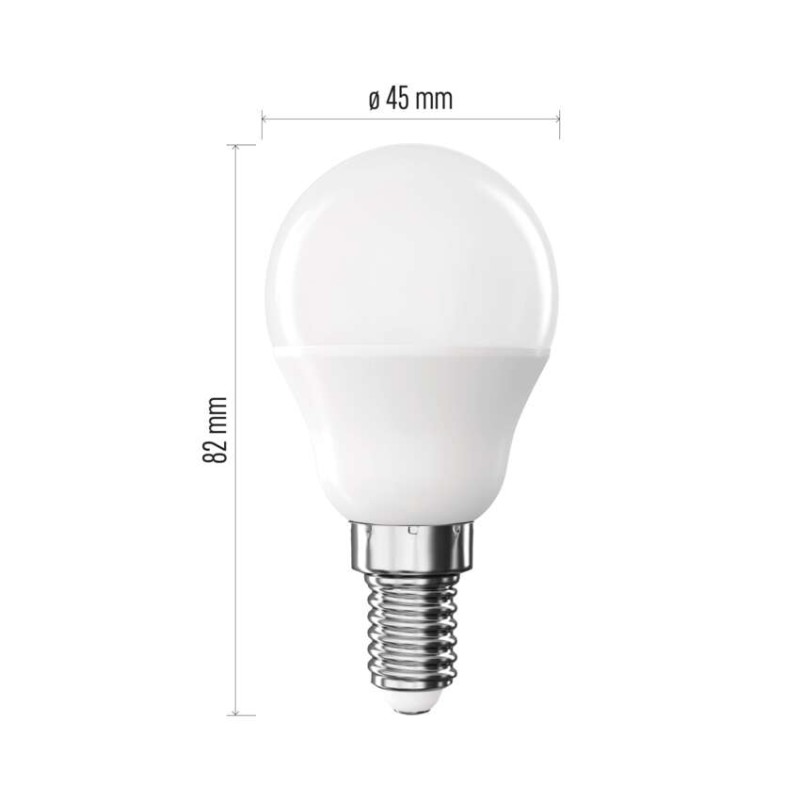LED žarnica Classic Mini Globe / E14 / 6,5 W (60 W) / 806 lm / Hladna bela - slika 2