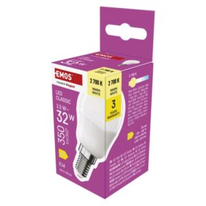 LED žarnica Classic Mini Globe / E14 / 2,5 W (32 W) / 350 lm / Toplo bel