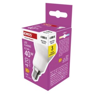 LED žarnica Classic R50 / E14 / 4,2 W (40 W) / 470 lm / Nevtralna bela