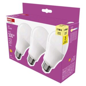 LED žarnica Classic A60 / E27 / 13 W (100 W) / 1521 lm / Toplo bel