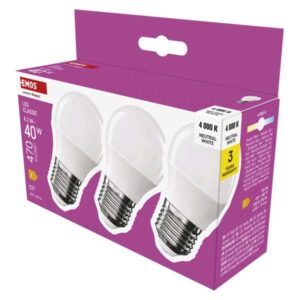 LED žarnica Classic Mini Globe / E27 / 4,2 W (40 W) / 470 lm / Nevtralna bela