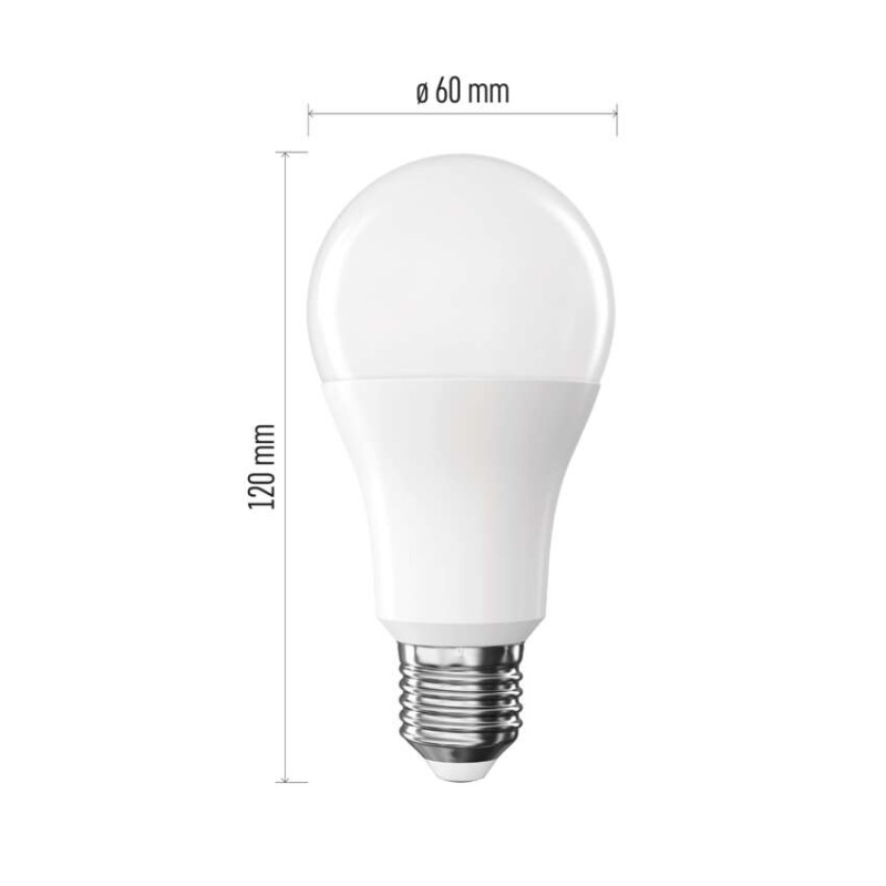 LED žarnica Classic A60 / E27 / 14 W (120 W) / 1901 lm / Nevtralna bela - slika 2