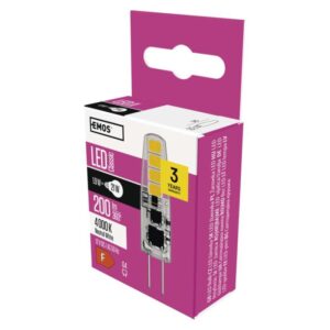 LED žarnica Classic JC / G4 / 1,9 W (21 W) / 200 lm / nevtralno bela