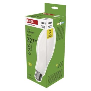 LED žarnica Filament ED90 / E40 / 36 W (327 W) / 6 000 lm / nevtralno bela