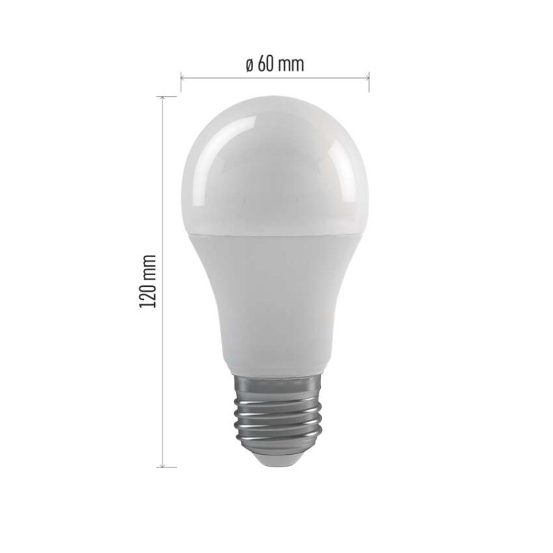 LED žarnica Classic A60/ E27 / 10,5 W (75 W) / 1 060 lm / toplo bela / stopenjsko zatemnit - slika 2