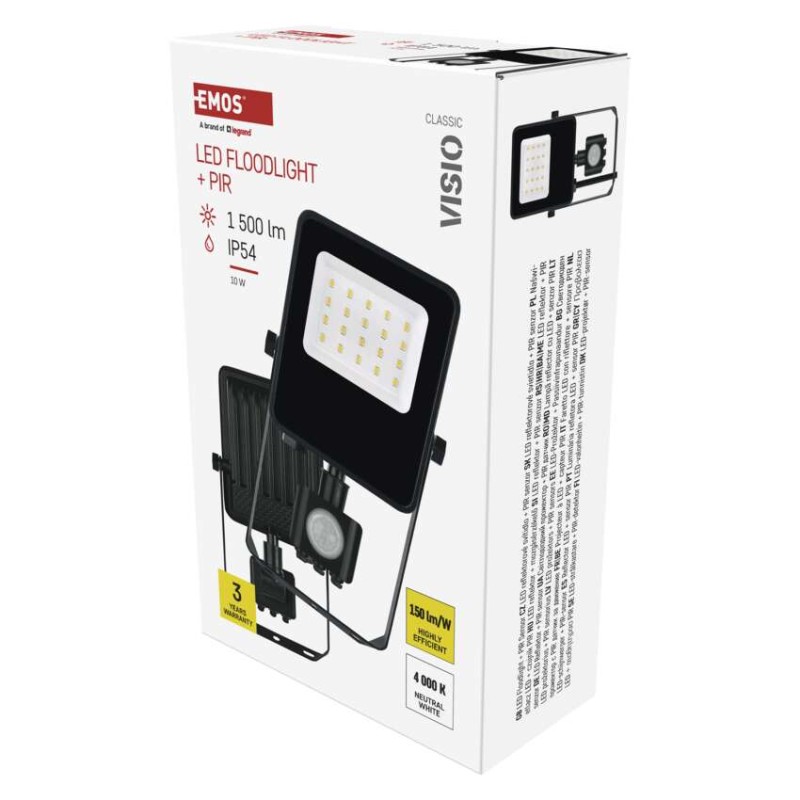 LED reflektor VISIO s senzorjem 10W - slika 2