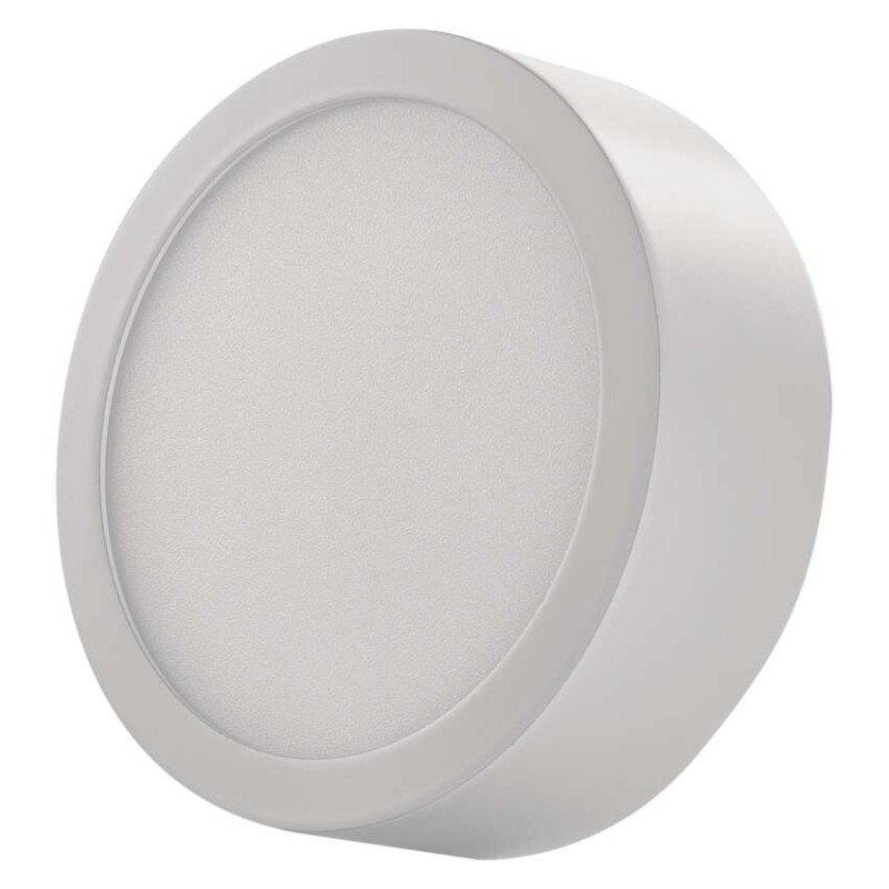LED nadometna svetilo NEXXO, okrogla, bela, 7,6W,Nevtralna bela - slika 2