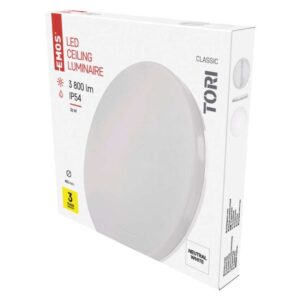 LED svetilo nadometno TORI, okroglo, 36W, IP54, nevtralno bela
