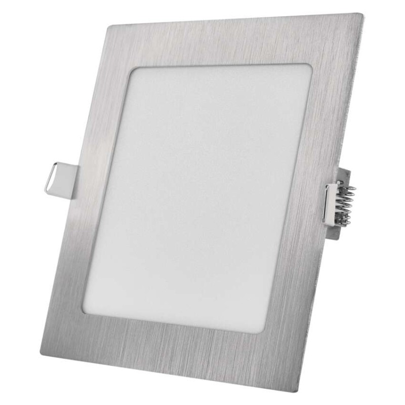 LED vgradno svetilo NEXXO, kvadratno, srebrno, 12W, nastavljiva CCT - slika 2