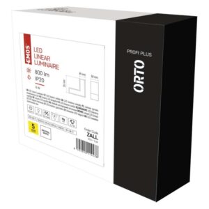 LED linearno svetilo ORTO LCON, 8W, nevtralno bela