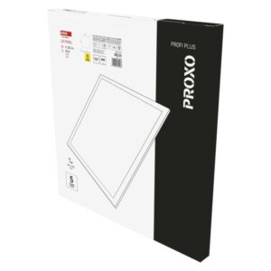 LED panel PROXO 60 x 60 cm / 10 mm, 33 W, 4 100 lm, vgradni, nevtralno bela, UGR<19, IP20