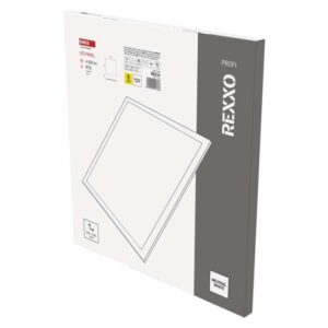 LED panel REXXO 60 x 60 cm / 24 mm, 36 W, 4 000 lm, vgradni, nevtralno bela, IP20