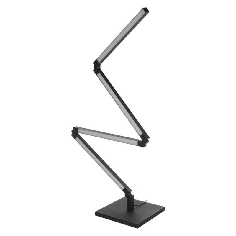 GoSmart LED stoječa svetilka, črna, 175 cm, topla bela / RGBIC WiFi - slika 2