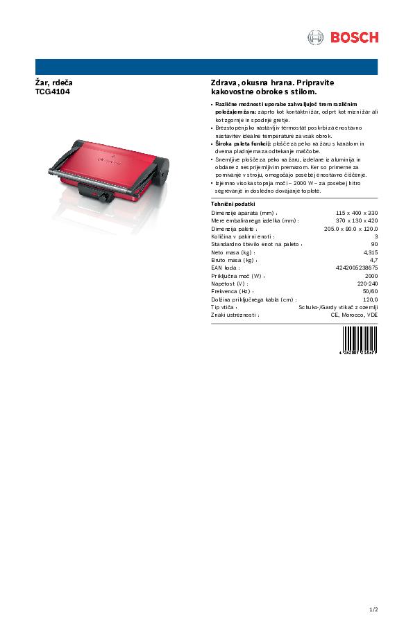 Žar, Rdeča, TCG4104 - slika 2